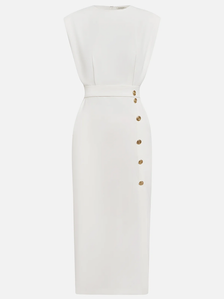Celeste | Women’s Midi Dress in a Structured Look