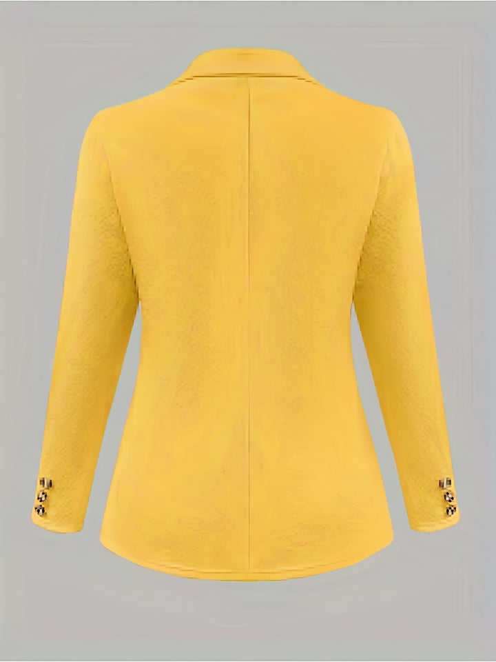 Velora | Women’s Open-Front Blazer with cuff button closure