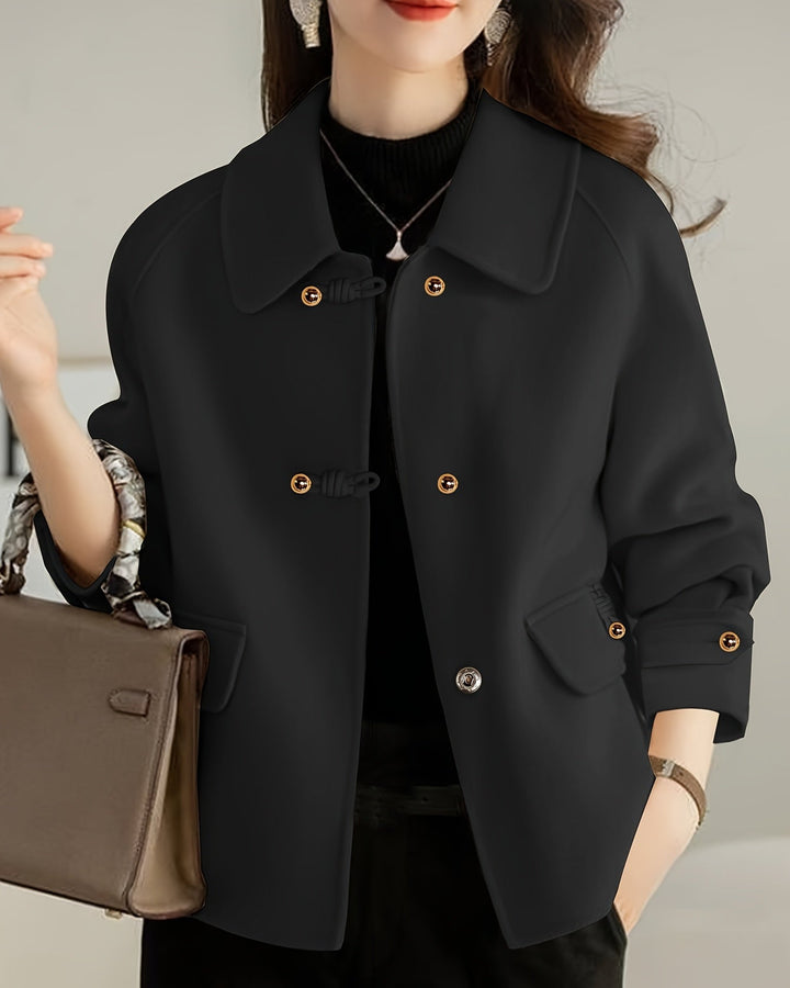 Calyvera | Women’s Button Jacket with sleek tailored finish