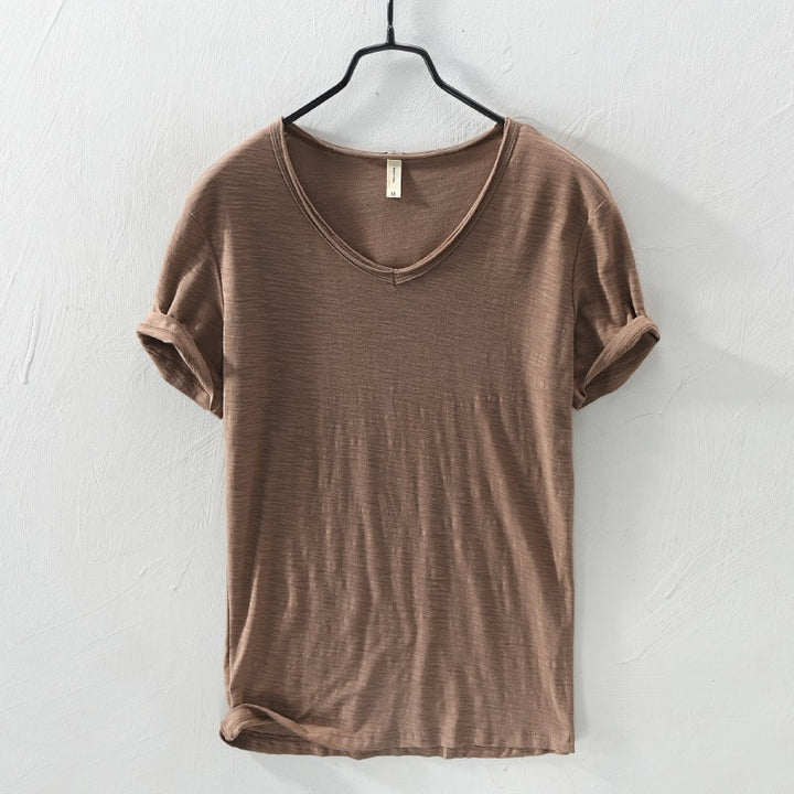Milo | Men’s V-Neck T-Shirt for Everyday Comfort