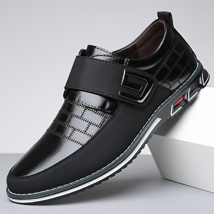 Zerion | Men’s Lace-Up Shoes with quilted panel design and sharp modern outline