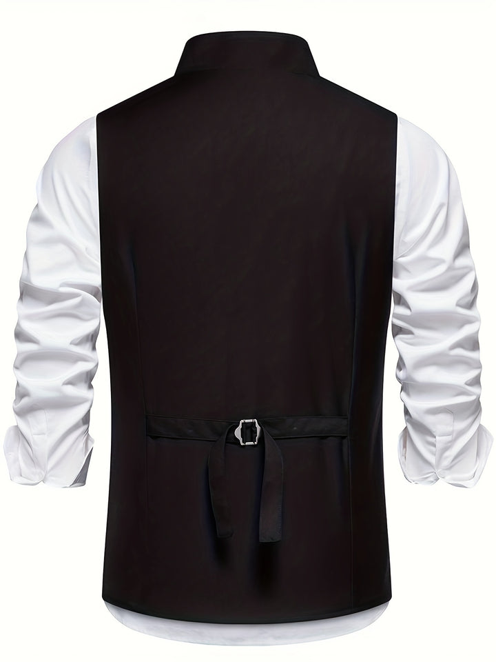 Valdren | Men’s Waistcoat with double-breasted front and tailored proportion
