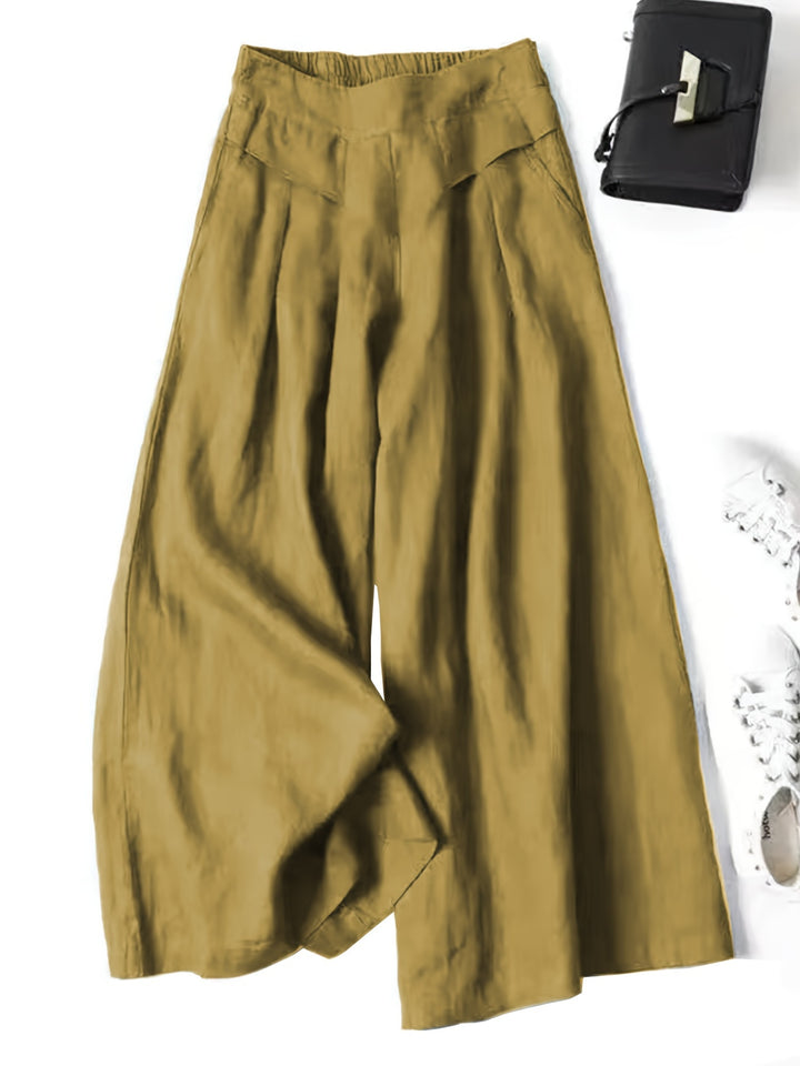 Velora | Women’s Wide-Leg Trousers designed for Laid-back Fit