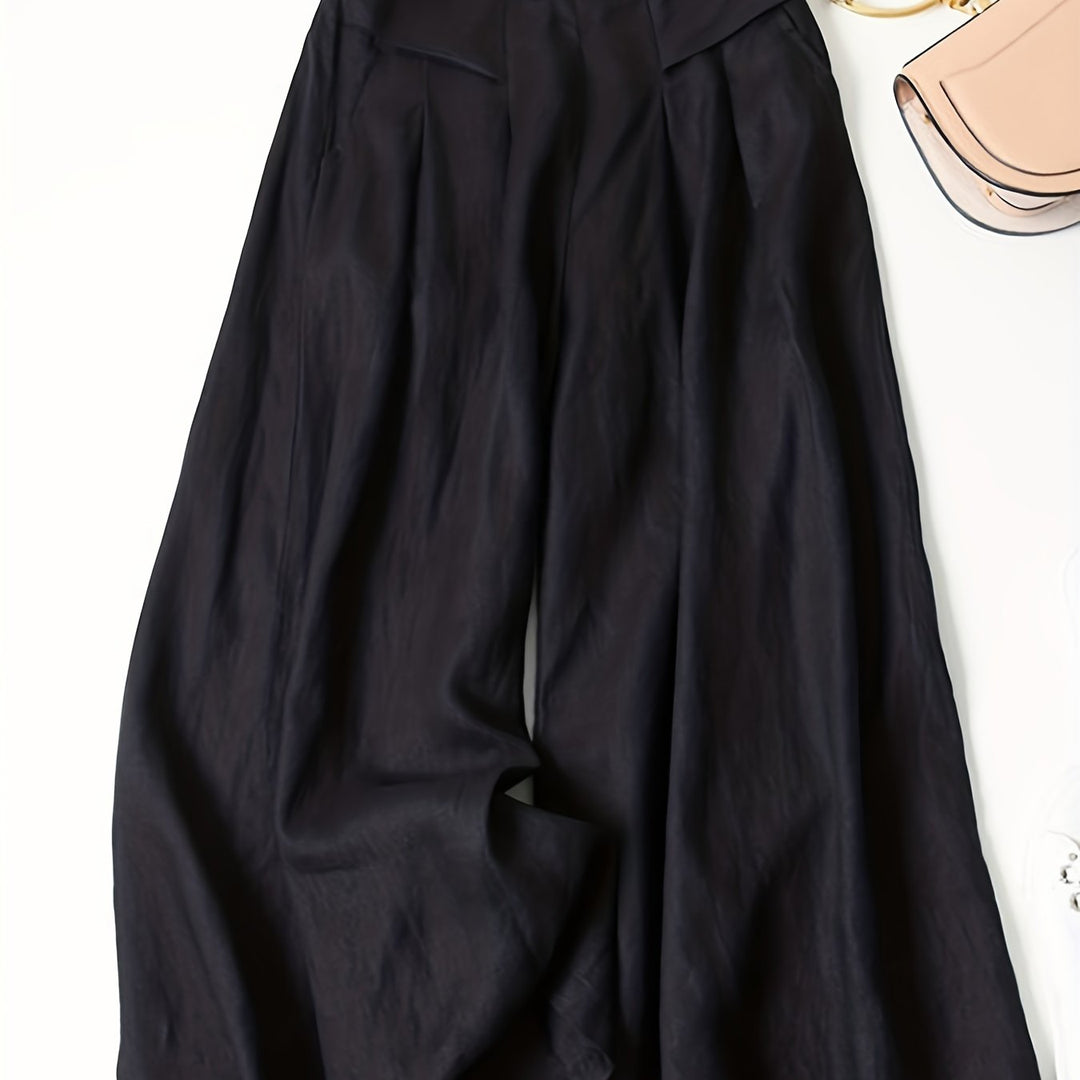 Velora | Women’s Wide-Leg Trousers designed for Laid-back Fit