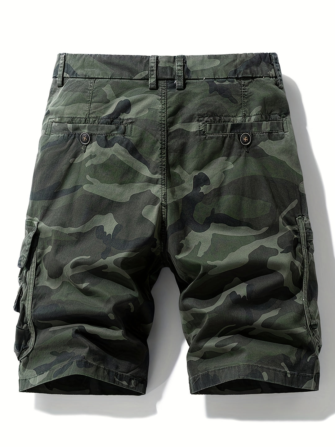 Varkon | Men’s Cargo Shorts featuring camo motif