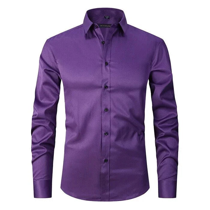 Thomas | Men’s Stretch Shirt with Clean Formal Look
