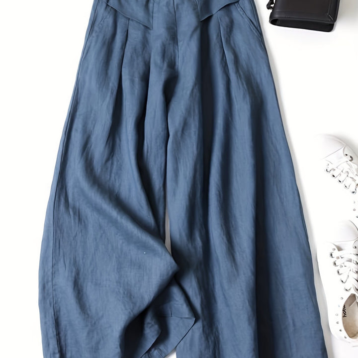 Velora | Women’s Wide-Leg Trousers designed for Laid-back Fit