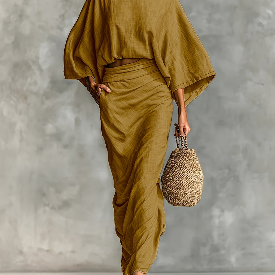 Alvara | Women’s Two-Piece Set with Relax Outerwear