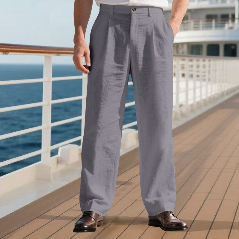 Eron | Men’s Pleated Trousers for Smart Casual Styling