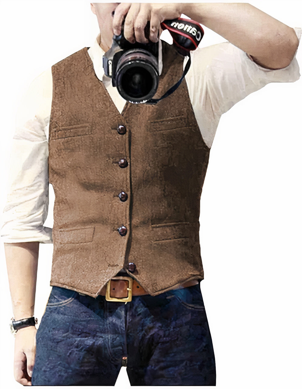 Ravionyx | Men’s Buttoned Waistcoat with tailored fit