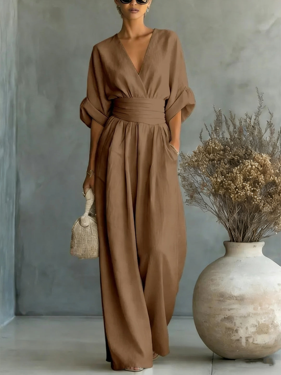 Elira | Women’s Jumpsuit with Defined Waist