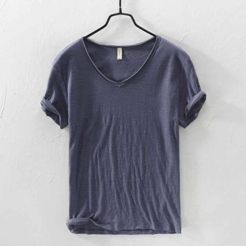 Milo | Men’s V-Neck T-Shirt for Everyday Comfort