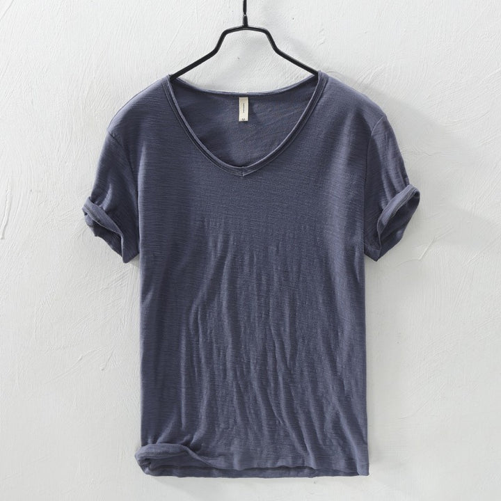 Milo | Men’s V-Neck T-Shirt for Everyday Comfort