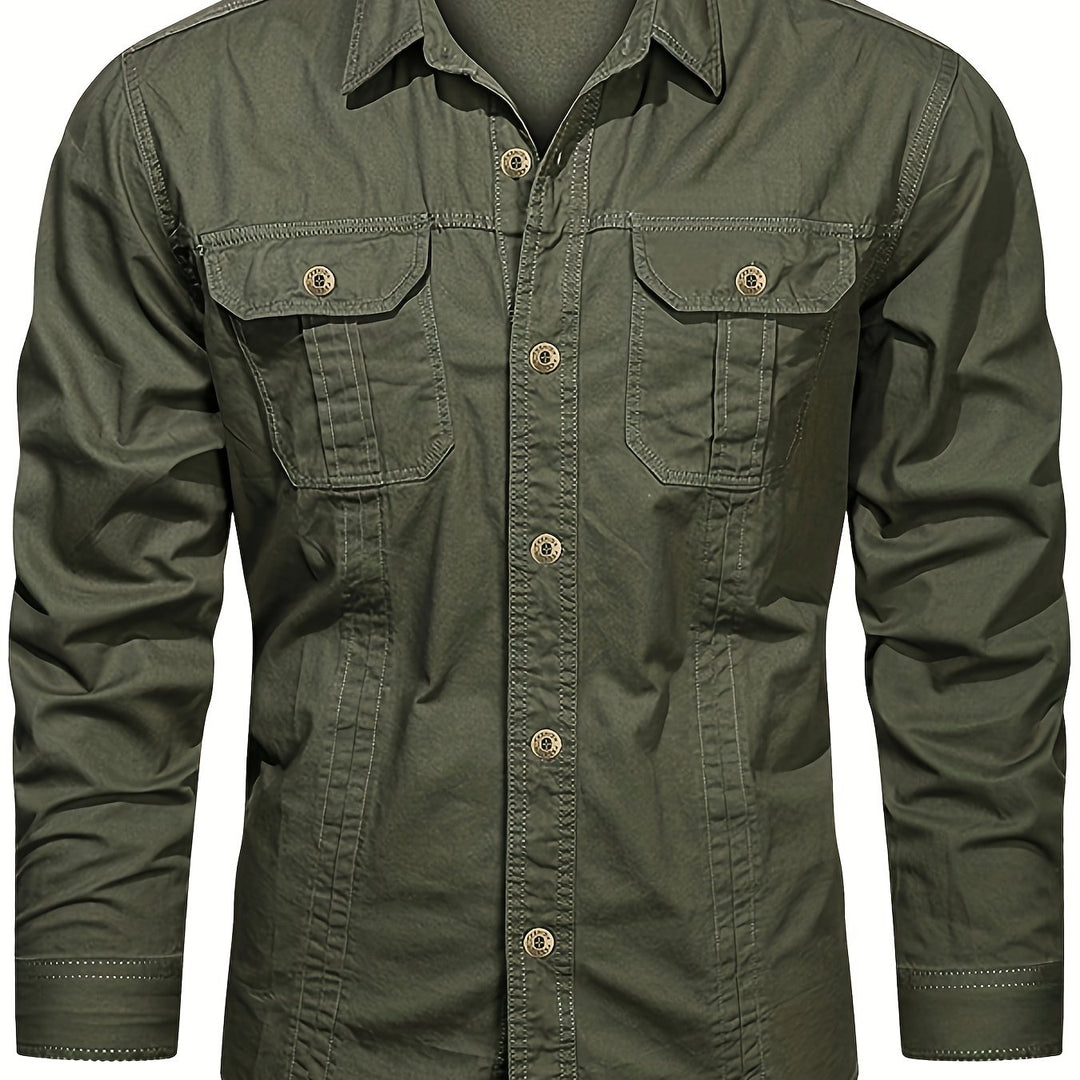 Harvion | Men’s Utility Shirt for Everyday Outdoor Look