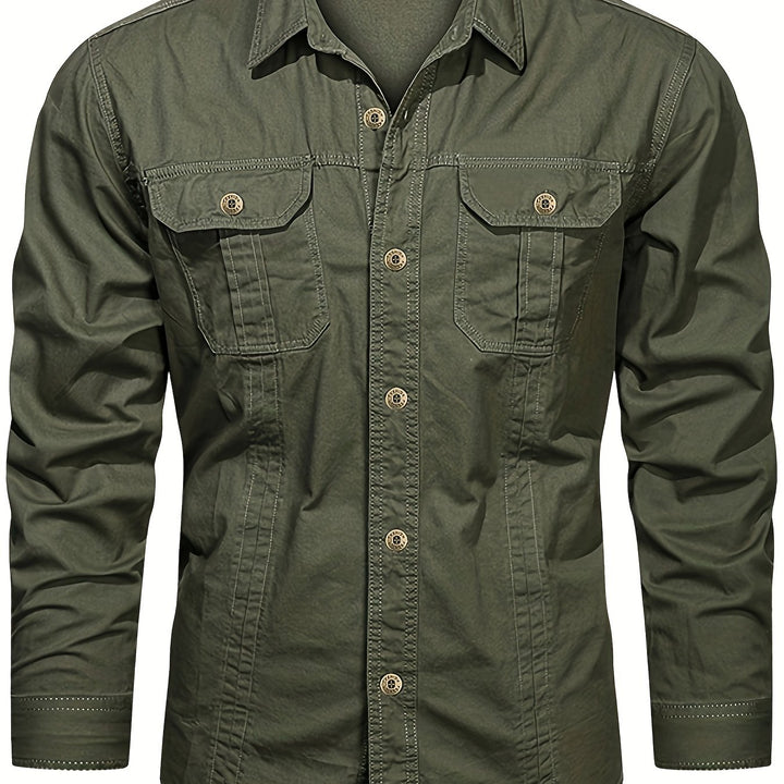Harvion | Men’s Utility Shirt for Everyday Outdoor Look