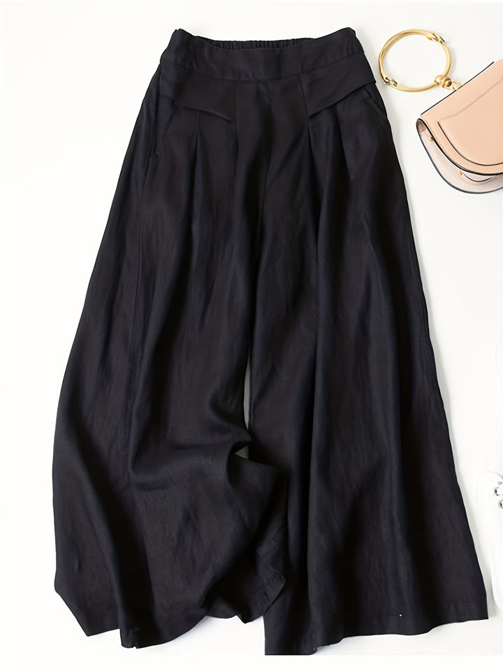 Velora | Women’s Wide-Leg Trousers designed for Laid-back Fit