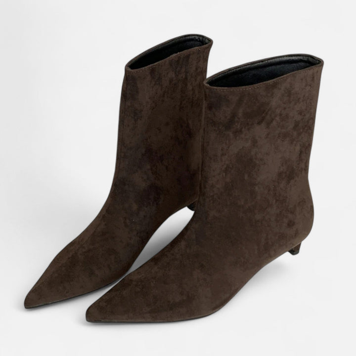 Elvaira | Women’s Ankle Boots with sleek pointed front