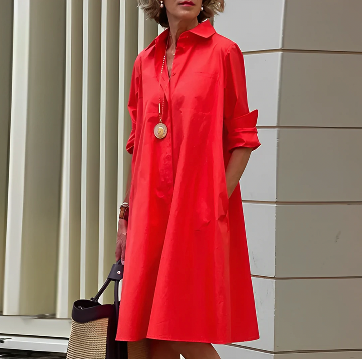 Orlena | Women’s Shirt Dress in a clean A-line shape