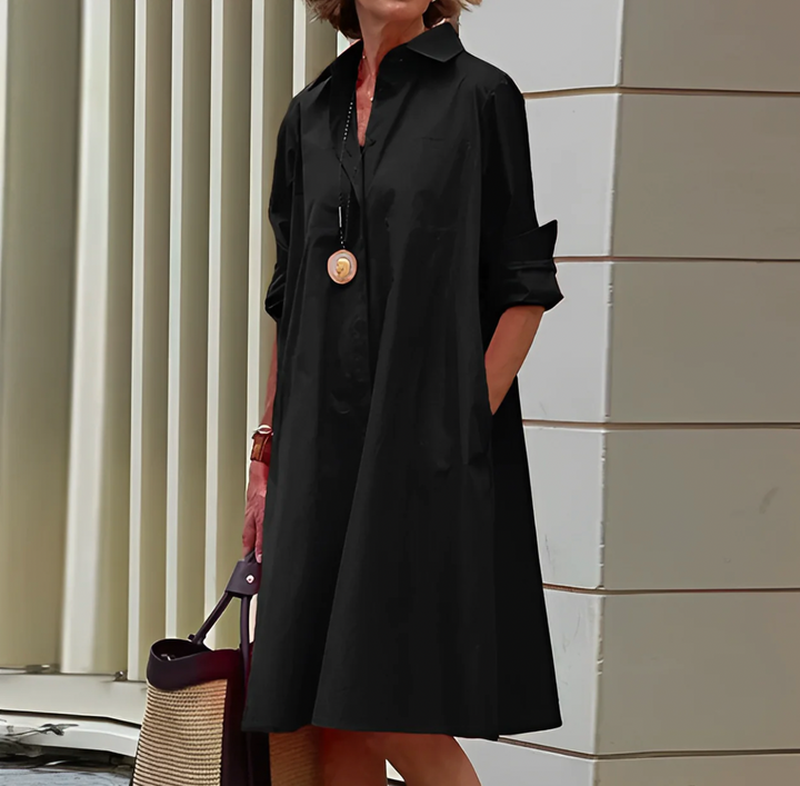 Orlena | Women’s Shirt Dress in a clean A-line shape