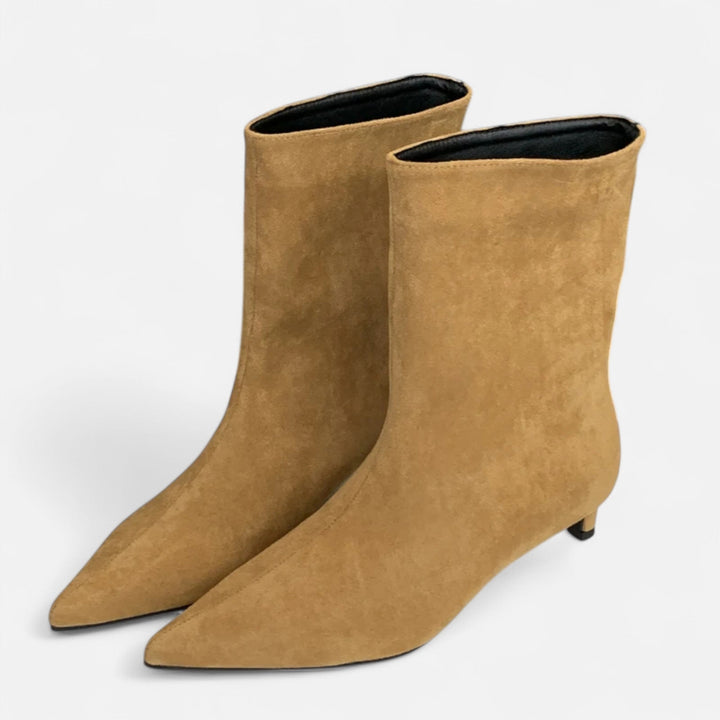 Elvaira | Women’s Ankle Boots with sleek pointed front