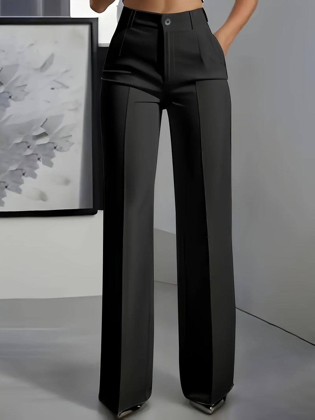 Virelta | Women’s High-Waist Trousers with straight-leg cut and tailored finish