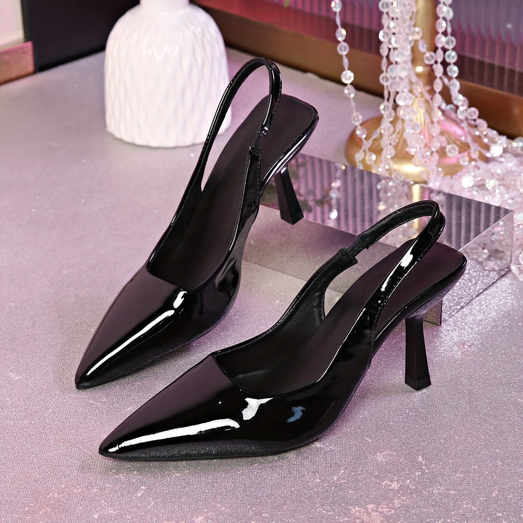 Isla | Women’s Slingback Heels in a Pointed Toe Design