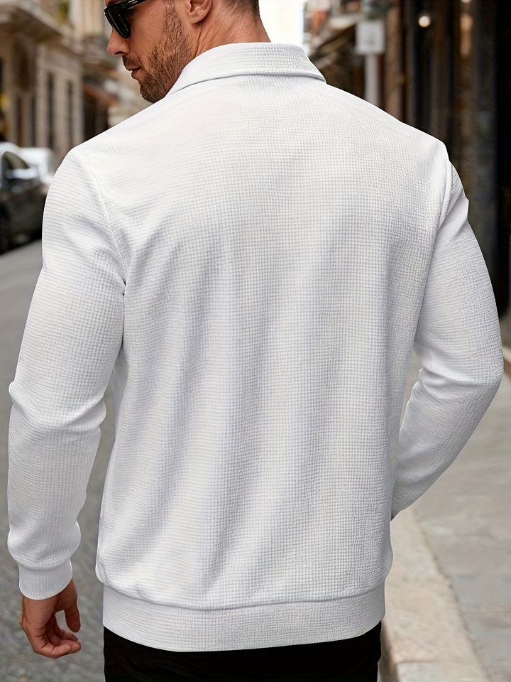 Corvin | Men’s Zip Jacket in a Clean Modern Style