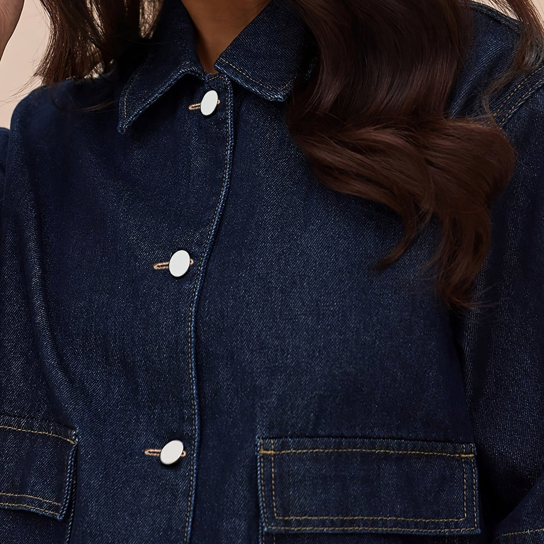 Zeraphine | Women’s Cropped Jacket designed for casual layering