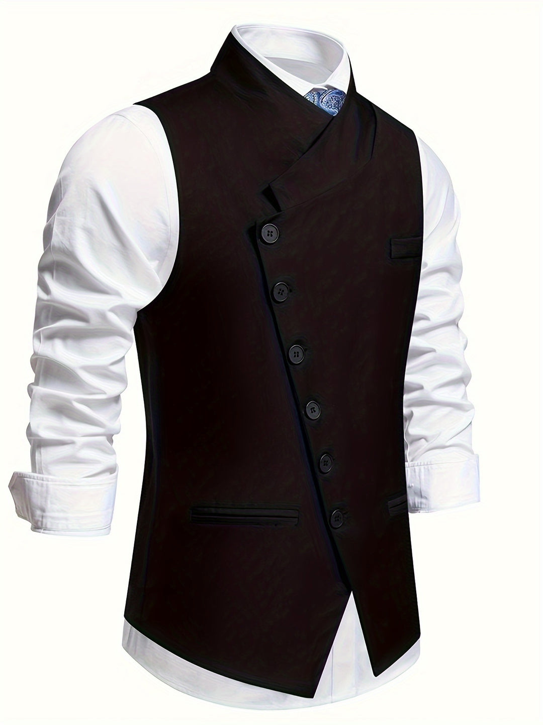 Valdren | Men’s Waistcoat with double-breasted front and tailored proportion