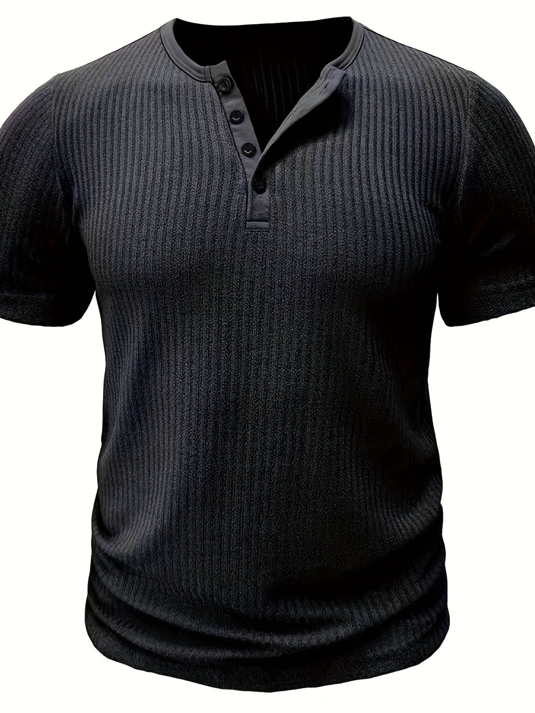 Darex | Men’s Henley T-Shirt featuring a button placket