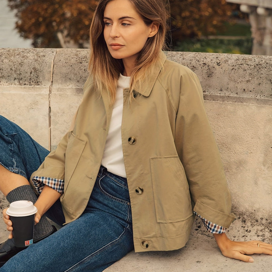 Calmira | Women’s Coat in a clean structured chic look