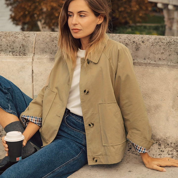 Calmira | Women’s Coat in a clean structured chic look