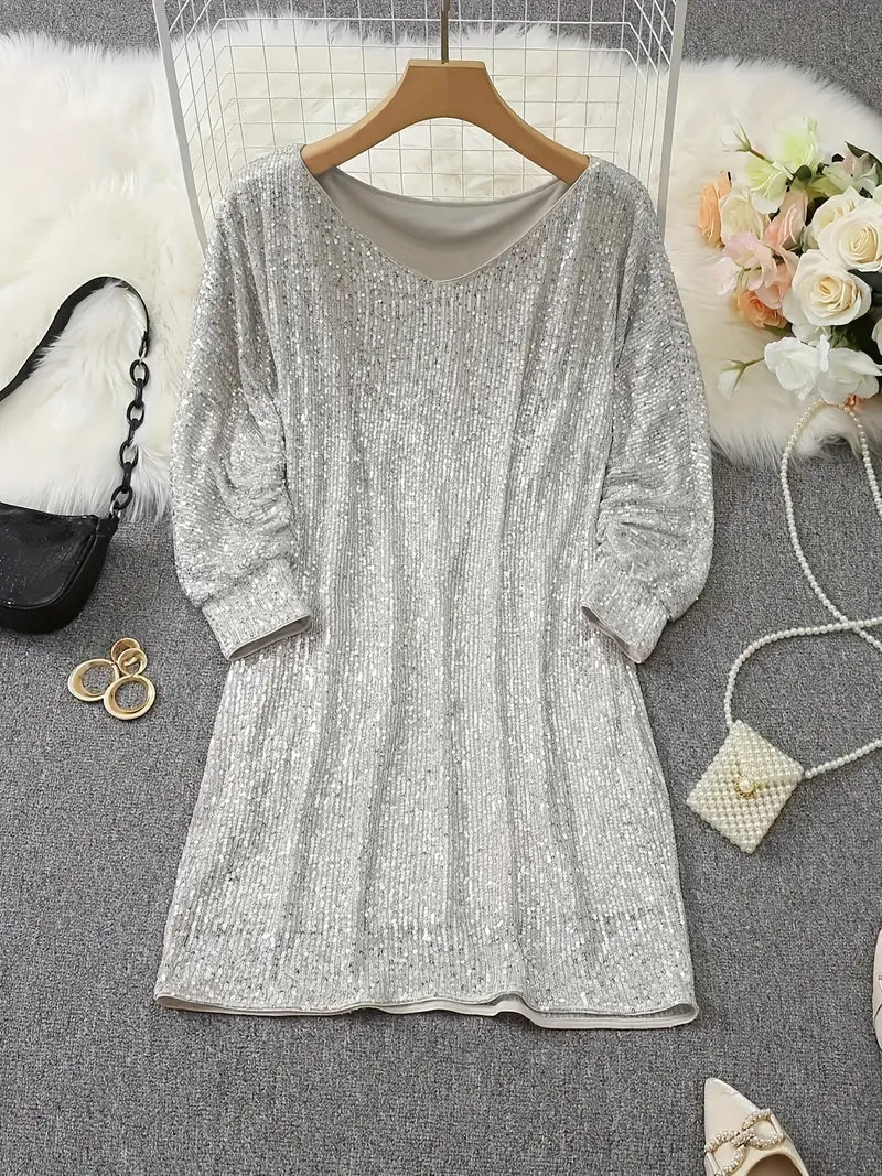 Calista | Women’s One-Shoulder Mini Dress with relaxed fit