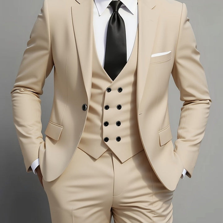 Lenvor | Men’s Three-Piece Suit designed for formal occasions