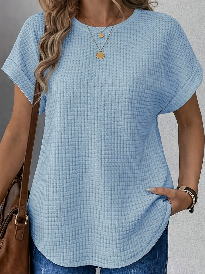 Lydia | Women’s Relaxed T-Shirt with Turn-Up Sleeves