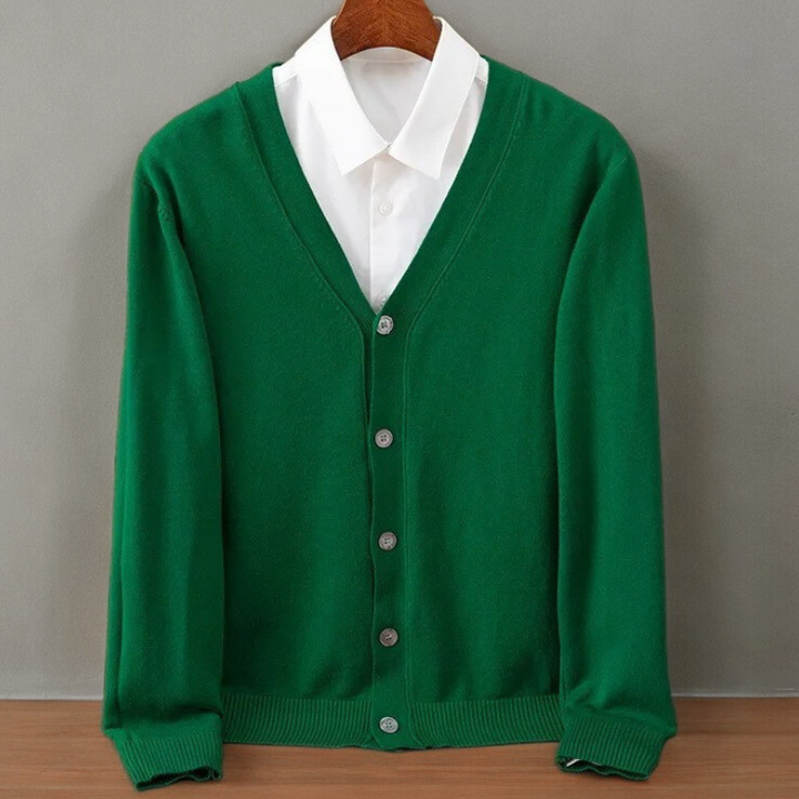 Evander | Men’s Button Cardigan for Elevated Everyday Layers