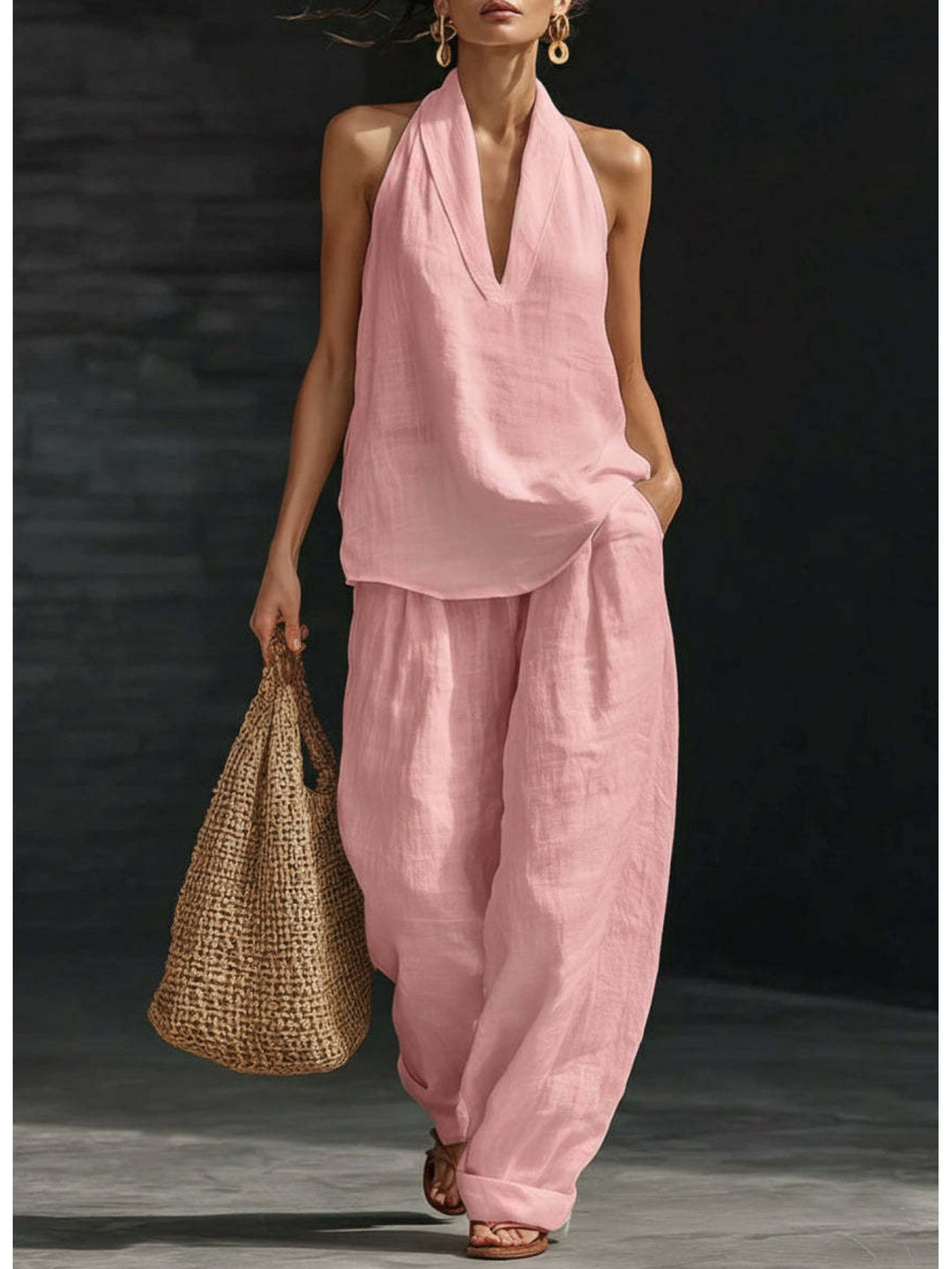 Neraya | Women’s Two-Piece Set designed for effortless attire