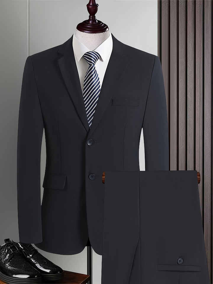 Eldorin | Men’s Two-Piece Suit in a refined tailored figure