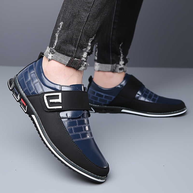 Zerion | Men’s Lace-Up Shoes with quilted panel design and sharp modern outline