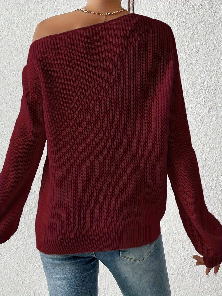 Velrisa | Women’s Off-Shoulder Top for Casual Fashioning