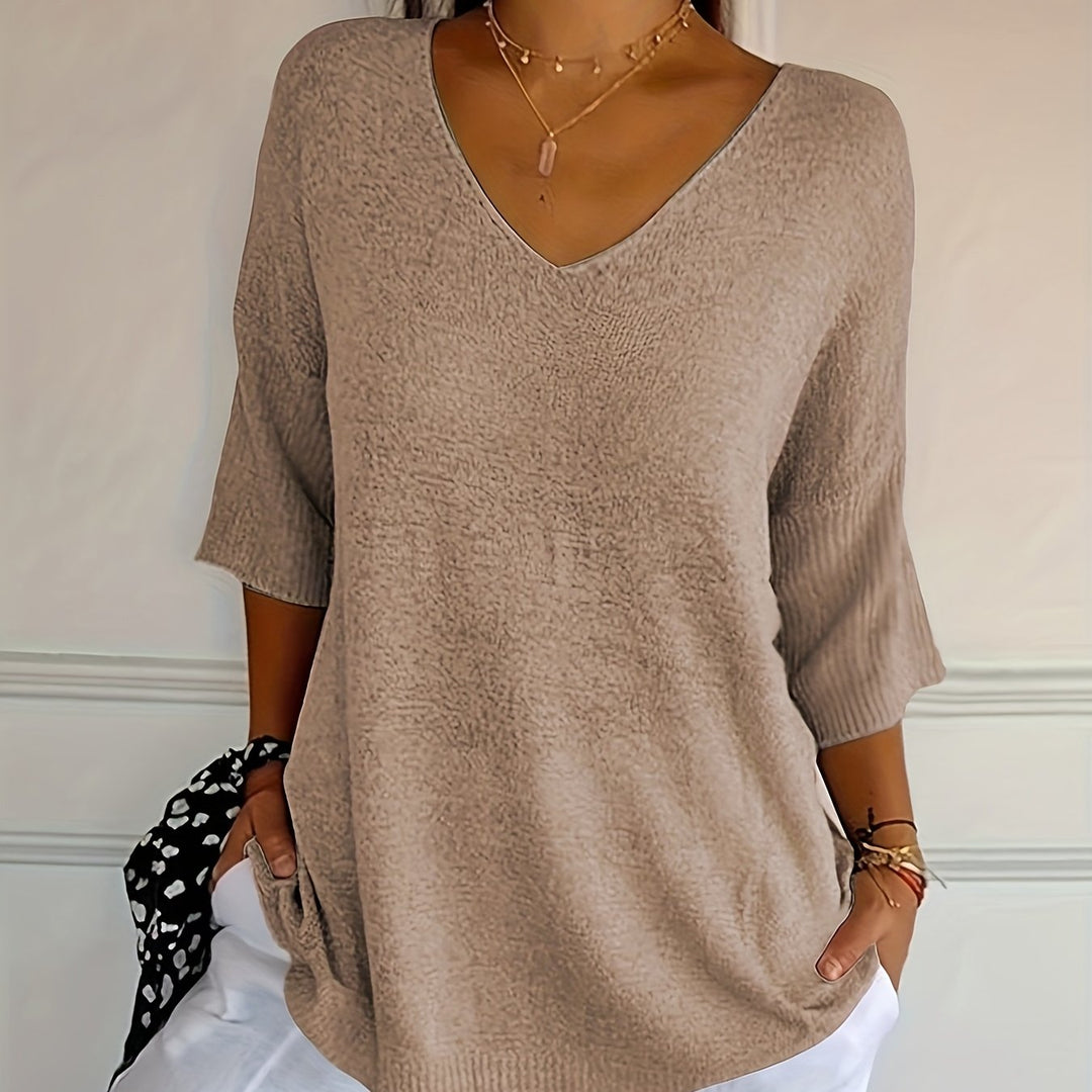 Torvella | Women’s V-Neck Top for Easy Everyday Appearance