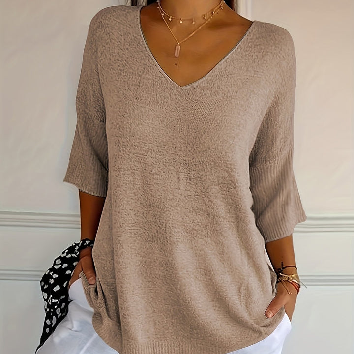 Torvella | Women’s V-Neck Top for Easy Everyday Appearance