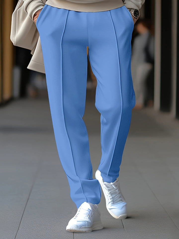 Cavero | Men’s Slim Trousers in a close-cut tailored look