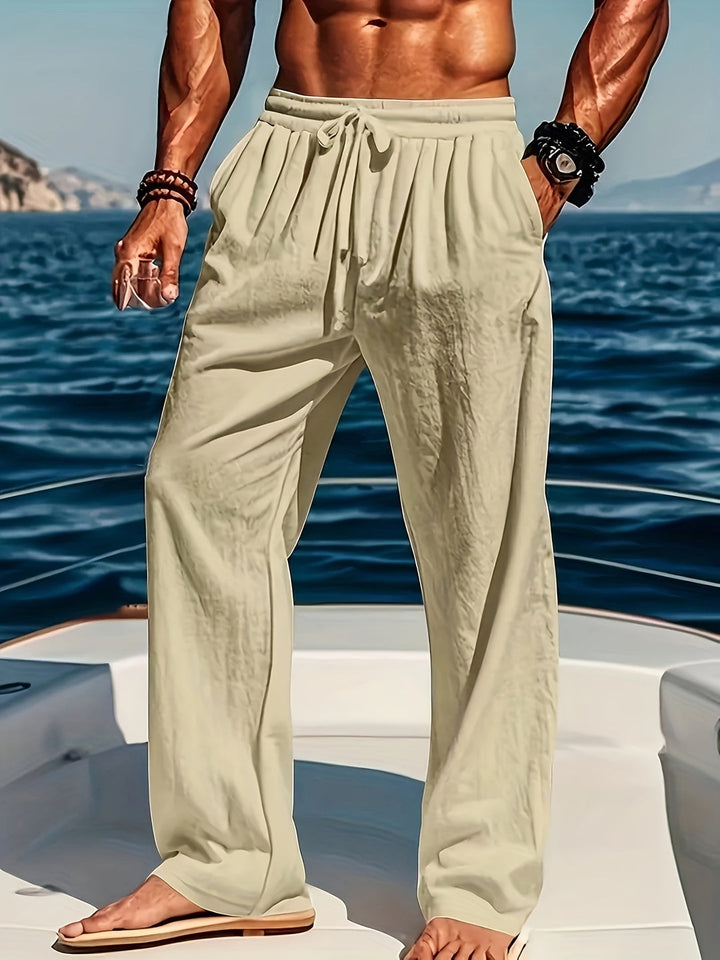 Solvane | Men’s Loose Trousers designed for vacation outfits