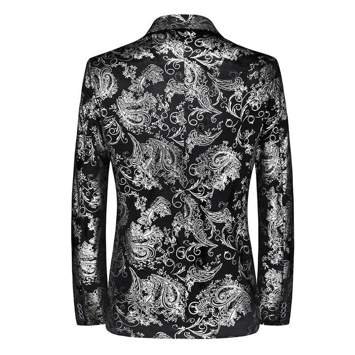 Zavirel | Men’s Statement Blazer featuring ornate print