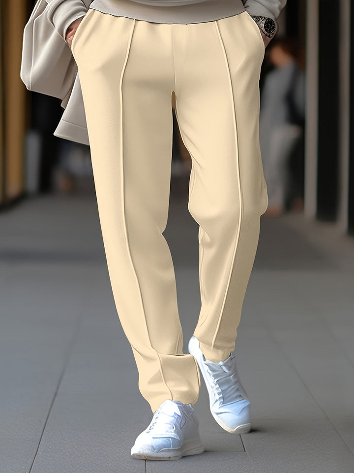 Cavero | Men’s Slim Trousers in a close-cut tailored look