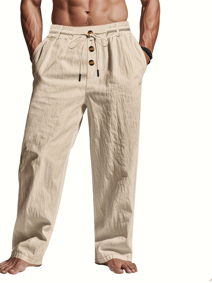 Kelvyn | Men’s Relaxed Trousers designed for warm-weather comfort