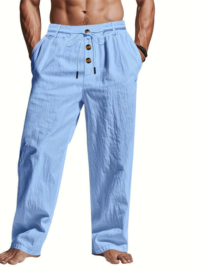 Kelvyn | Men’s Relaxed Trousers designed for warm-weather comfort