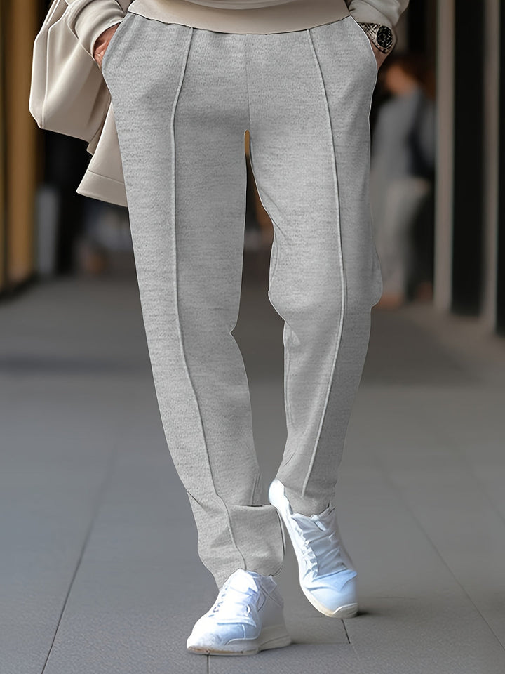 Cavero | Men’s Slim Trousers in a close-cut tailored look