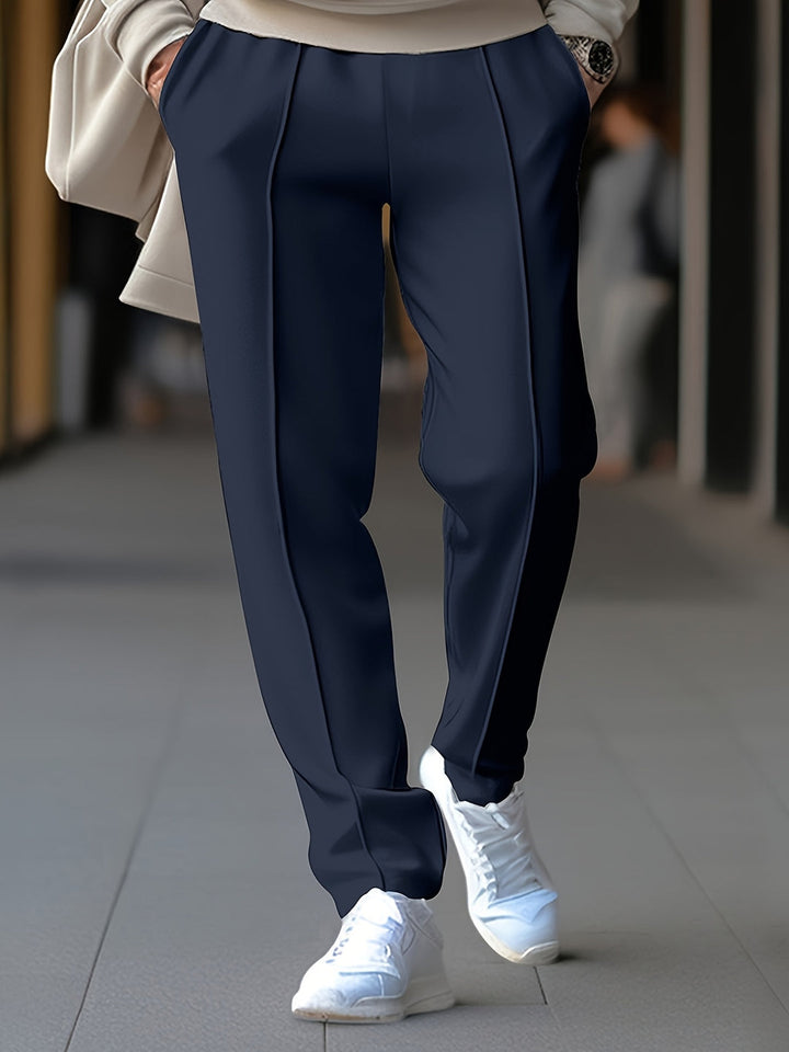 Cavero | Men’s Slim Trousers in a close-cut tailored look
